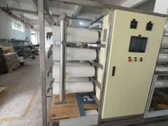 Sistema de purificação de água por membrana FilmTec 50-100kw/h Siemens Controle PLC