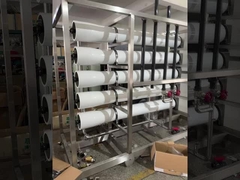 50-1000 m3/dia Sistema de reação de água salobra 98% taxa de rejeição de sal