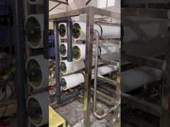 Sistema MR-BWRO-25TH RO Com Filmtec Toray Membrana 50-100KW/H Controle PLC