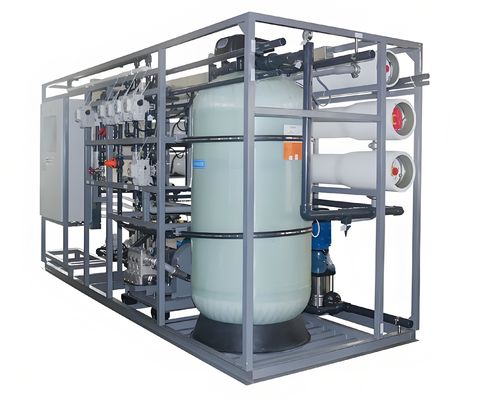 99Sistema de purificação por osmose reversa de água do mar de 0,5% em aço duplex 2205