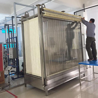 Bom preço Biorreator de membrana de fibra oca PVDF para maior resistência química on-line