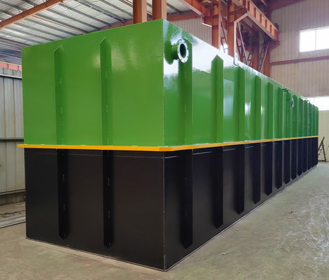 Bom preço Instalação de tratamento de águas residuais AAO MBR preto/cinzento 5-20KW on-line