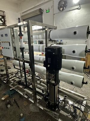 Bom preço 150PSI-300PSI Pressão Sistema RO de água salobra com taxa de recuperação de 75% on-line