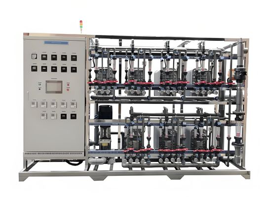Bom preço Grundfos / CNP Bombas EDI Sistema UPVC / SS304 Instalação 1-50m3 Capacidade por hora on-line