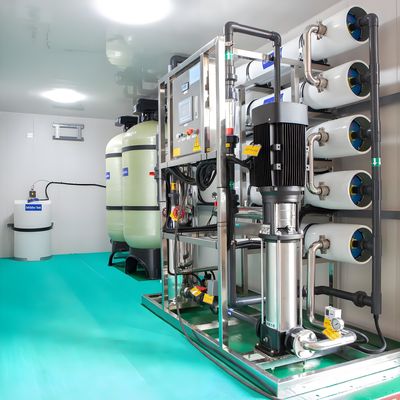 Bom preço Max 10000 ppm Água de alimentação TDS Sistema de osmose reversa 50-70% Taxa de recuperação 15-65kw on-line