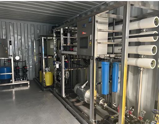 Bom preço Taxa de recuperação de 50-70% Sistema de reabilitação em recipientes alimentado por bomba Grundfos / CNP on-line