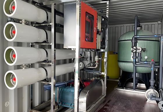 Bom preço Sistema de osmose reversa de recipiente com membrana Filmtec / Toray / Vontron on-line
