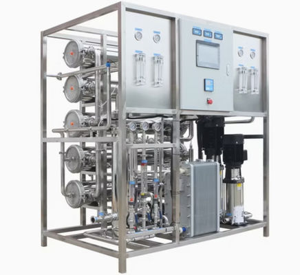 Bom preço Sistema de tratamento de água EDI avançado com bombas Grundfos/CNP e controlo eléctrico por S7 PLC da Siemens on-line