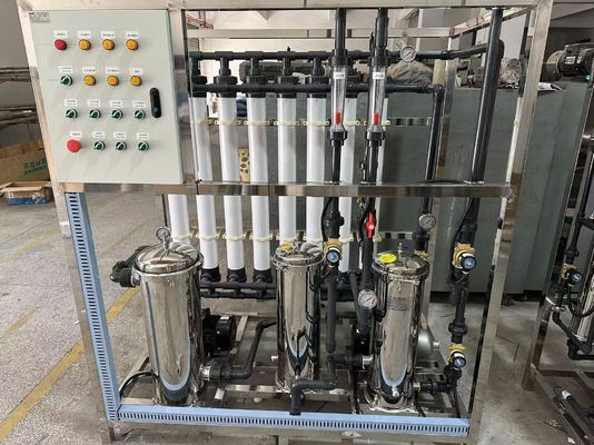 Bom preço Sistema de membrana de ultrafiltração industrial de filtro de sacos com 40-120LMH de rendimento de água e 80-90% de recuperação do sistema on-line