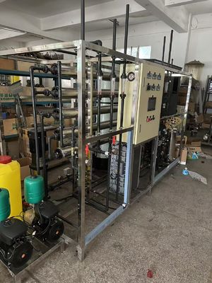 Bom preço Bomba Grundfos e sistema de tratamento de água EDI UPVC/SS304 com membrana Filmtec/Toray on-line