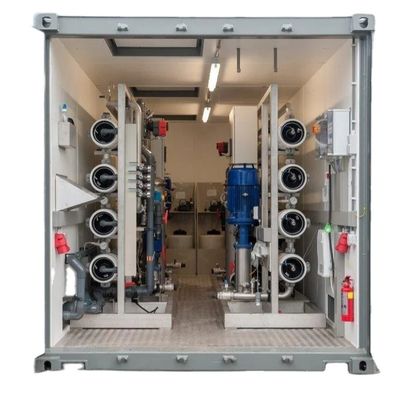 Bom preço Containerized Reverse Osmosis System with DOW BW30-400 Membrane and 5-35°C Temperature Range for Water Treatment on-line