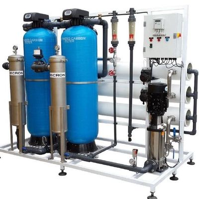 Bom preço Sistema de filtragem de água RO comercial de 5 a 7 estágios 10-50 M3/H on-line