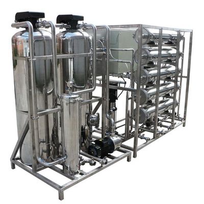 Bom preço Tratamento de águas industriais Sistema comercial de reabilitação de água Rejeição de sal 98% 220V/380V on-line