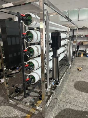 Bom preço Instalação de filtragem de água salobra com filtro multimédia e sistema de controlo Siemens on-line