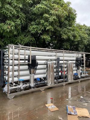 Bom preço Siemens S7 PLC 5 estágios RO sistema com taxa de recuperação 50 ~ 65% on-line