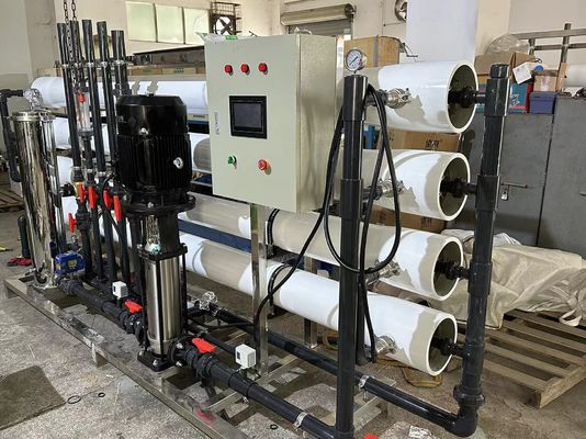 Bom preço Siemens S7 Sistema de RO Industrial Controlado por PLC para Água Municipal on-line
