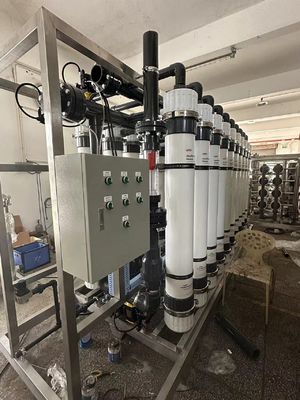 Bom preço 99.99% Sistema de Ultrafiltração de Fluxo Tangencial Com Capacidade de 10-100 M3/H on-line