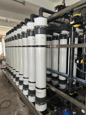 Bom preço Sistema de ultrafiltração por membrana PVDF para tratamento de águas residuais industriais on-line