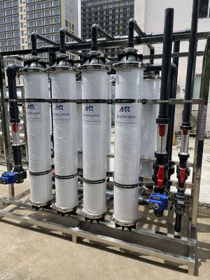 Bom preço UF Instalação de ultrafiltração por tecnologia de membrana para tratamento de águas fluviais on-line