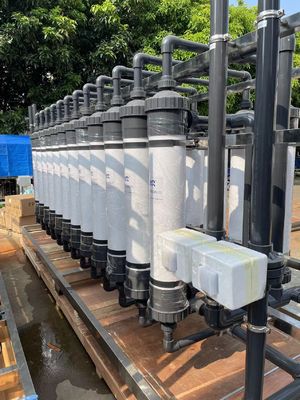 Bom preço Instalação de ultrafiltração de 50 m3 por hora com sistema automático de lavagem e controlo on-line