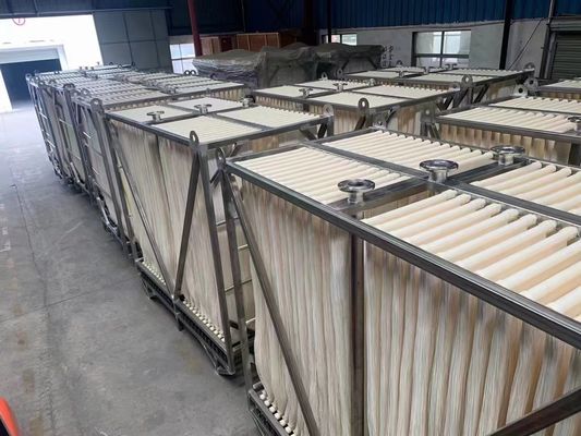 Bom preço Modulo de membrana de fibras ocas PVDF de 25 m2 para tratamento de águas residuais on-line