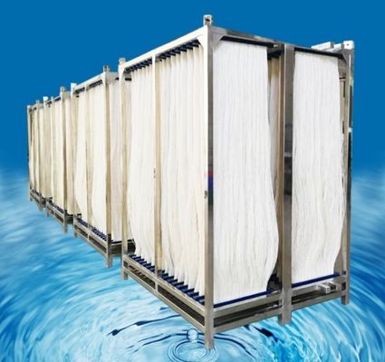 Bom preço Membrana MBR de fibra oca com material PVDF Pressão de trabalho 0,02-0,04 MPa on-line