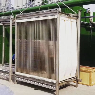 Bom preço Membrana de fibra oca PVDF resistente a produtos químicos para tratamento de águas residuais on-line