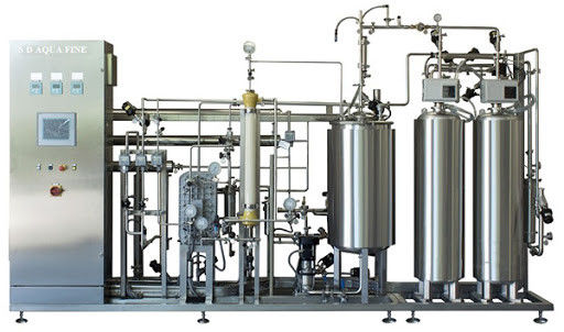Bom preço Sistema RO EDI de dois estágios com controlo PLC Siemens S7 e consumo de energia de 5 a 15 kW on-line