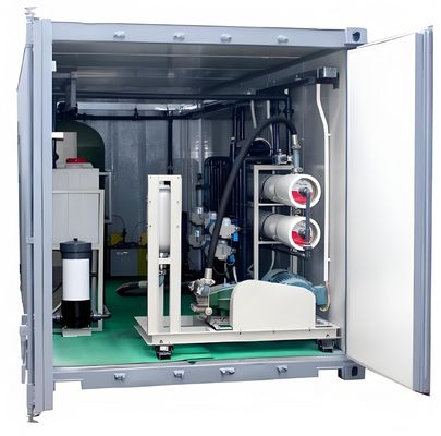 Bom preço 5-7 Etapas de filtragem Sistema de osmose reversa portátil Taxa de recuperação de 50-70% on-line