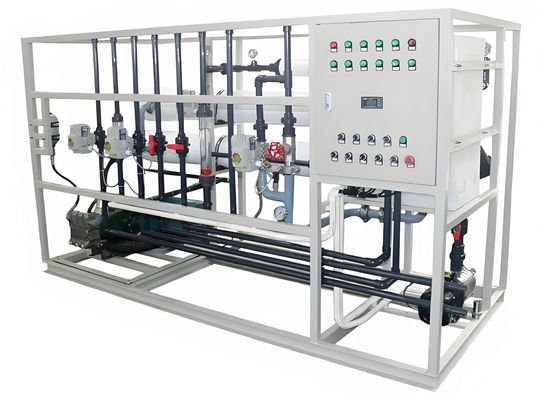 Bom preço Máquina de dessalinização de água do oceano controlada por PLC da Siemens S7 100 a 1000 m3/dia on-line