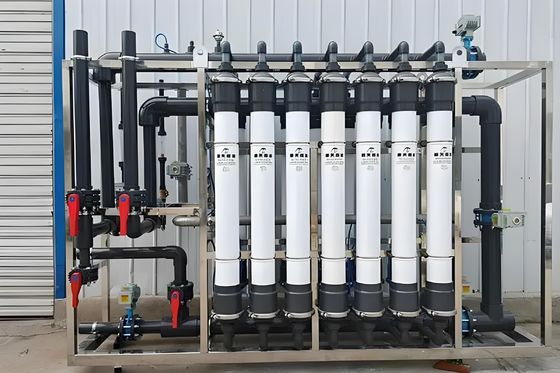 Bom preço Sistema de membrana de ultrafiltração SS304 / PVC com 99,99% de remoção de vírus on-line