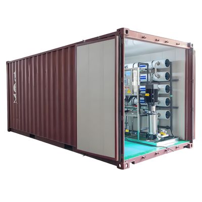 Bom preço 100-1000 m3/dia Sistema de reabilitação de água salobra com membrana Filmtec on-line