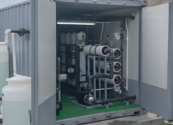 Bom preço Sistema de filtragem por osmose reversa de água salgada / salgada 15-65kw on-line