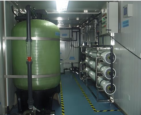 Bom preço 15-65kw Sistema RO de tratamento de água pura com rejeição de recuperação de 50-70% on-line