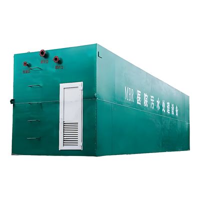 Bom preço Instalação móvel de eliminação de esgotos de bio-reactor de membrana AAO para hotel on-line