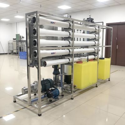 Bom preço Sistema de dessalinização de água do mar industrial duplex de aço 2205 com PLC Siemens S7 on-line