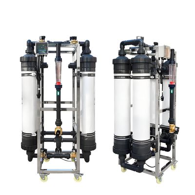 Bom preço Sistemas de ultrafiltração SS304/PVC Tratamento de água com elevado rendimento de água on-line