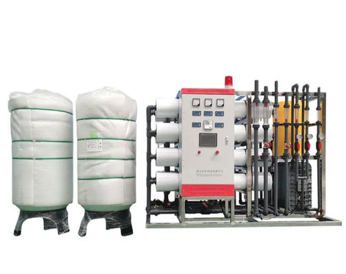 Bom preço Sistema de osmose reversa comercial de purificação de água confiável com fonte de alimentação 380V/50Hz on-line